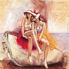 Spirit Paintings - Kindred Spirits by Talantbek Chekirov